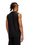 CAMISETA T-BISCO BIG OVAL NEGRA