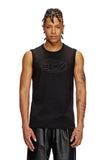 CAMISETA T-BISCO BIG OVAL NEGRA