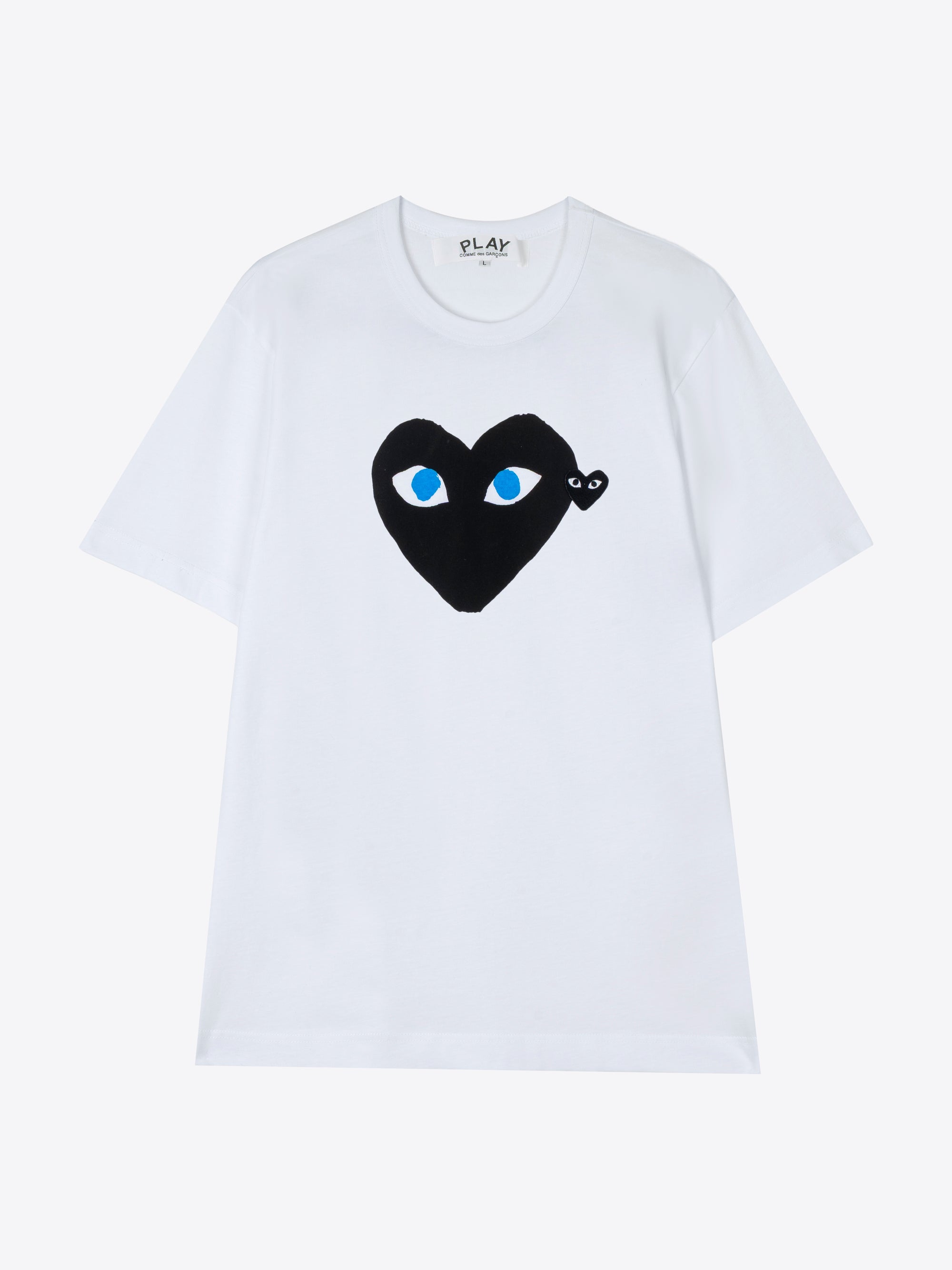 MAXI BLACK HEART LOGO T-SHIRT