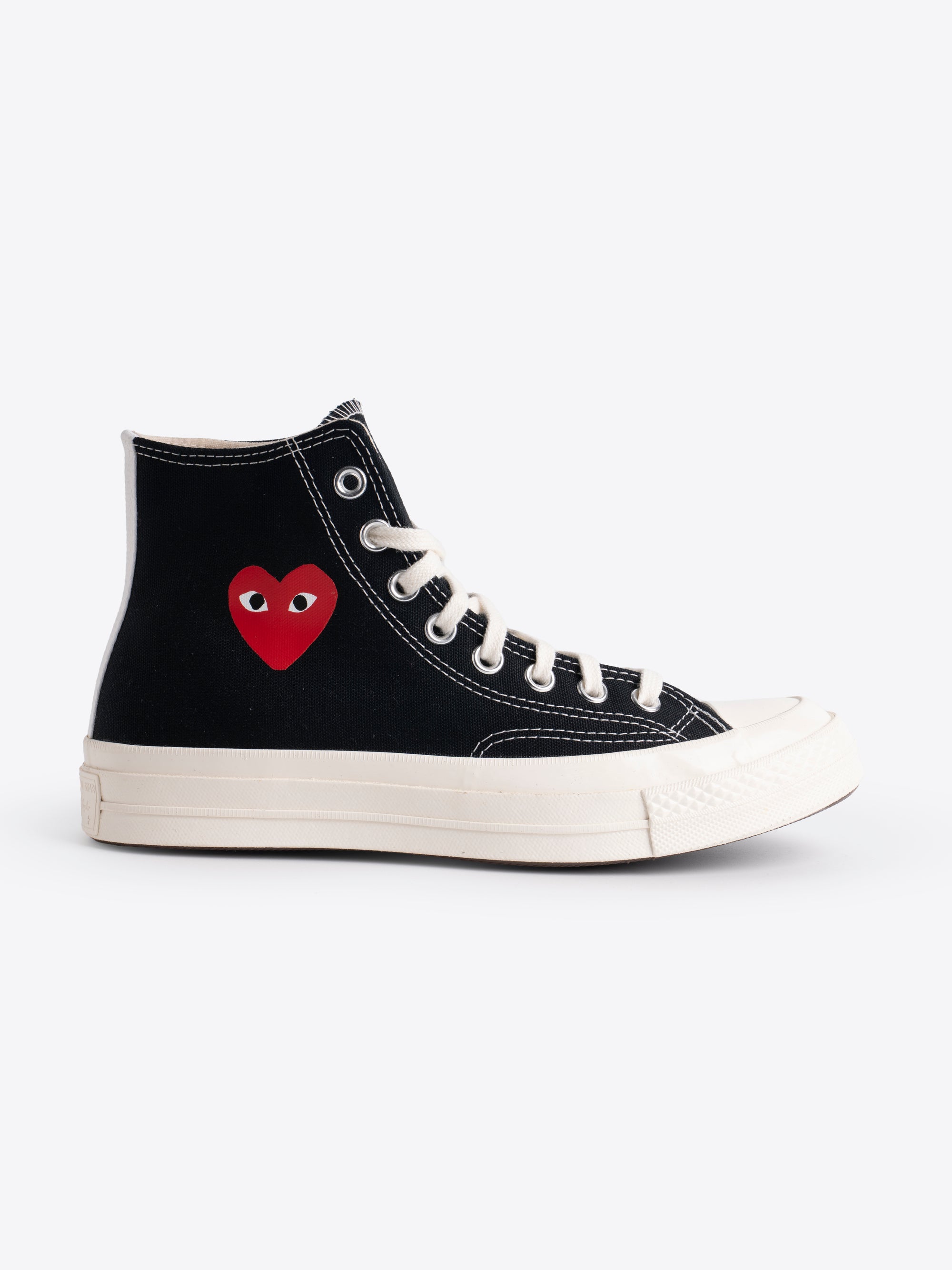 CONVERSE X CDG PLAY SINGLE HEART CHUCK 70