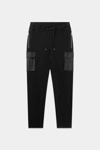 PANTALÓN JOGGER Q CARGO REGULAR FIT NEGRO