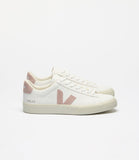 VEJA CAMPO LEATHER WHITE BABE