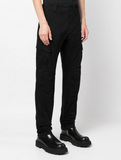 PANTALÓN CARGO SLIM NEGRO