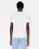 CAMISETA SLIM KENZO WEAVE BLANCA