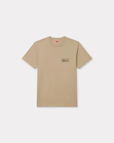 CAMISETA SLIM KENZO WEAVE BEIGE