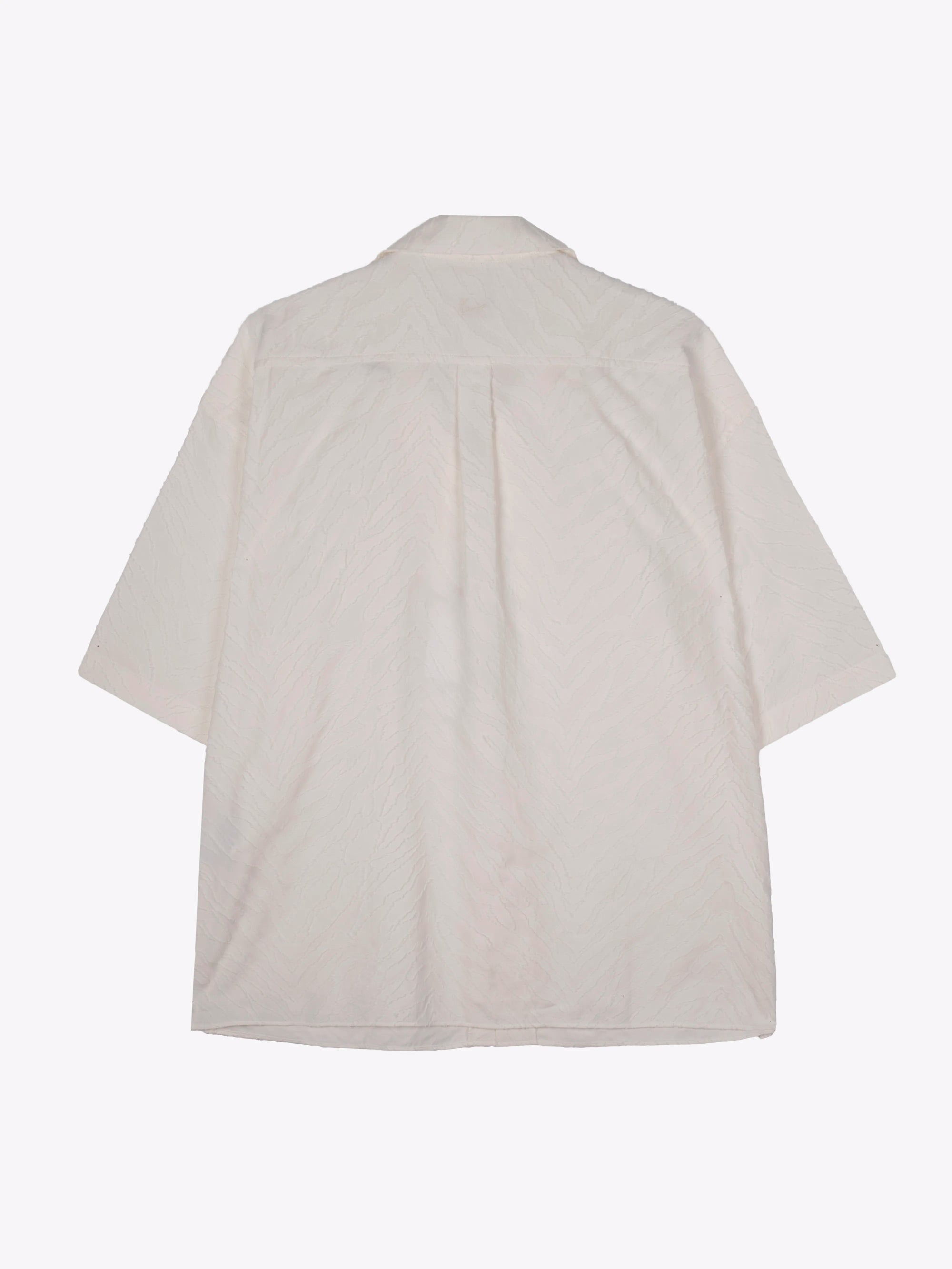 CAMISA HAWAIANA DE MANGA CORTA DE JACQUARD 'KENZO TIGER'