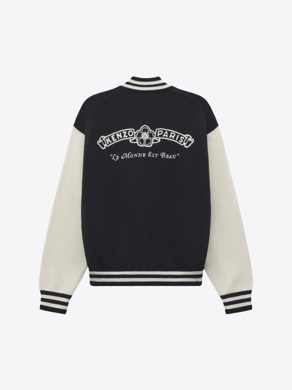 CÁRDIGAN VARSITY BORDADO 'KENZO PARIS EMBLEM'