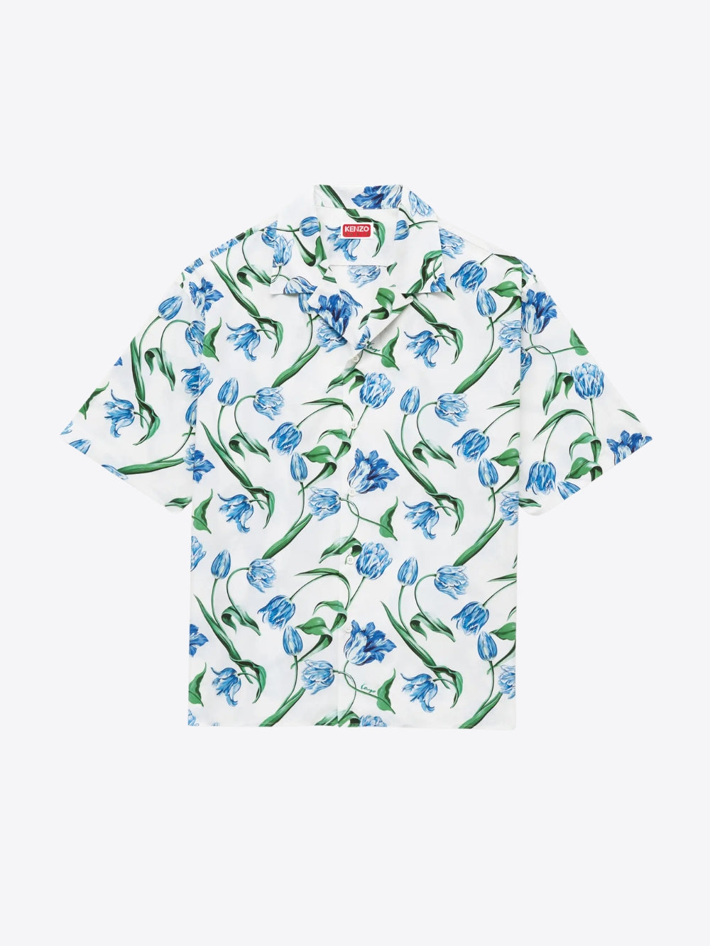CAMISA HAWAIANA DE MANGA CORTA 'KENZO TULIP'