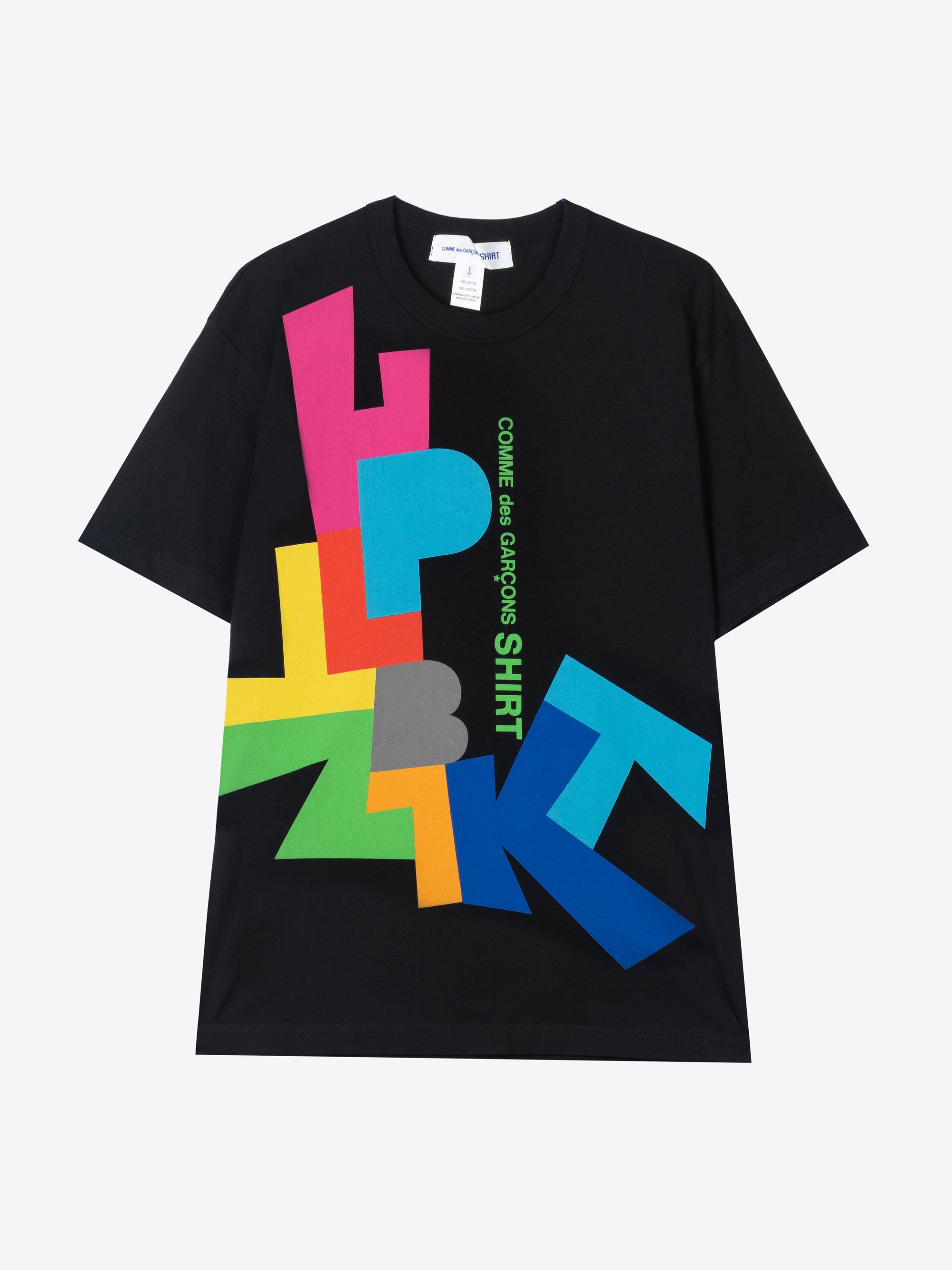 CREWNECK MULTICOLOR GRAPHIC T-SHIRT