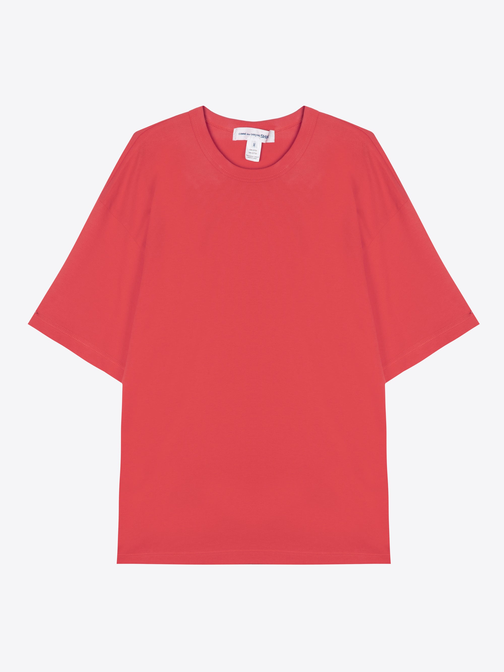 RELAXED FIT T-SHIRT WITH BACK LOGO PRINT