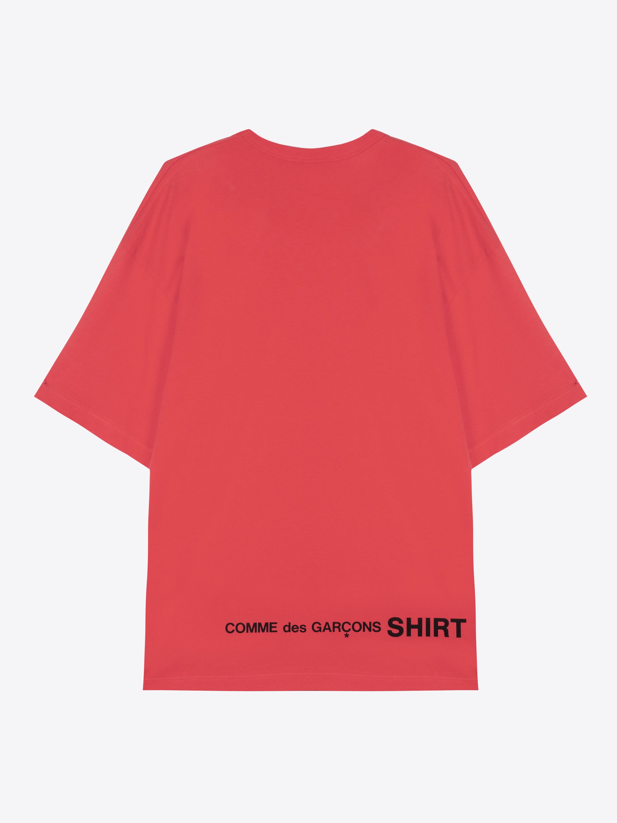 RELAXED FIT T-SHIRT WITH BACK LOGO PRINT