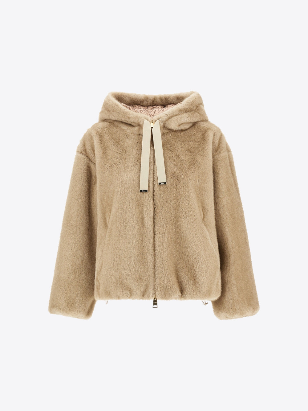 BOMBER JACKET ALTERNATIVE MINK FUR