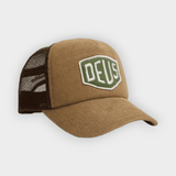 GORRA SHIELD CORDUROY TABACO