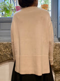 JERSEY OVERSIZE CASHMERE BEIGE