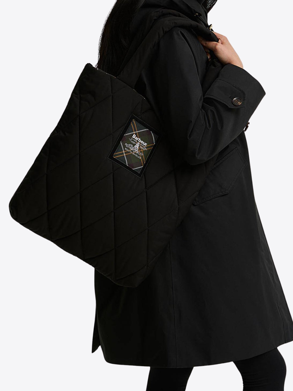 CONNIE QUILTED TOTE BAG