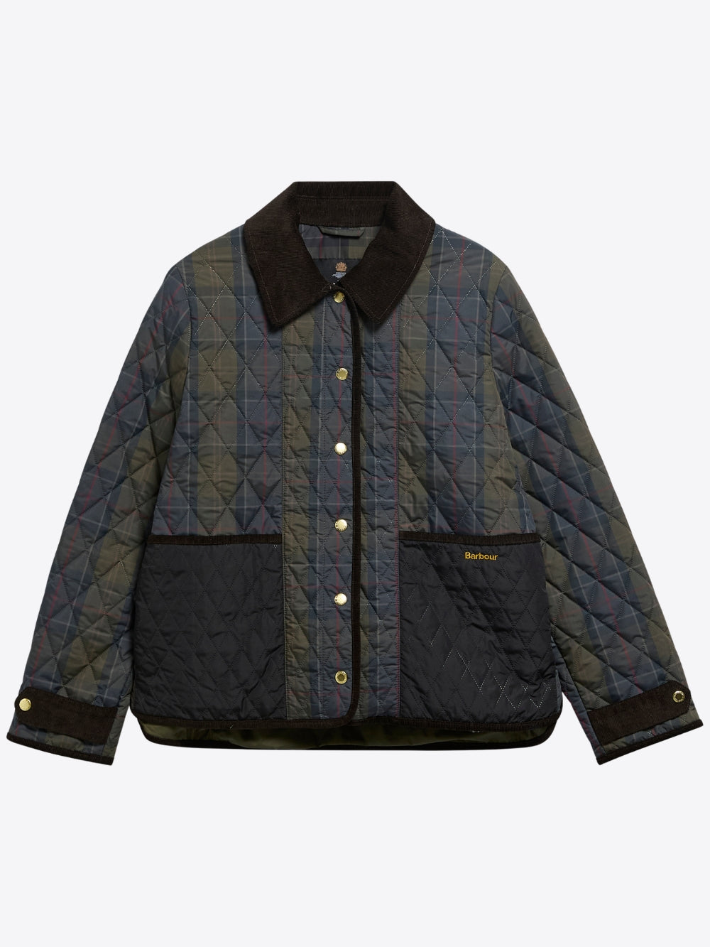 AINSDALE CHECKED QUILTED JACKET