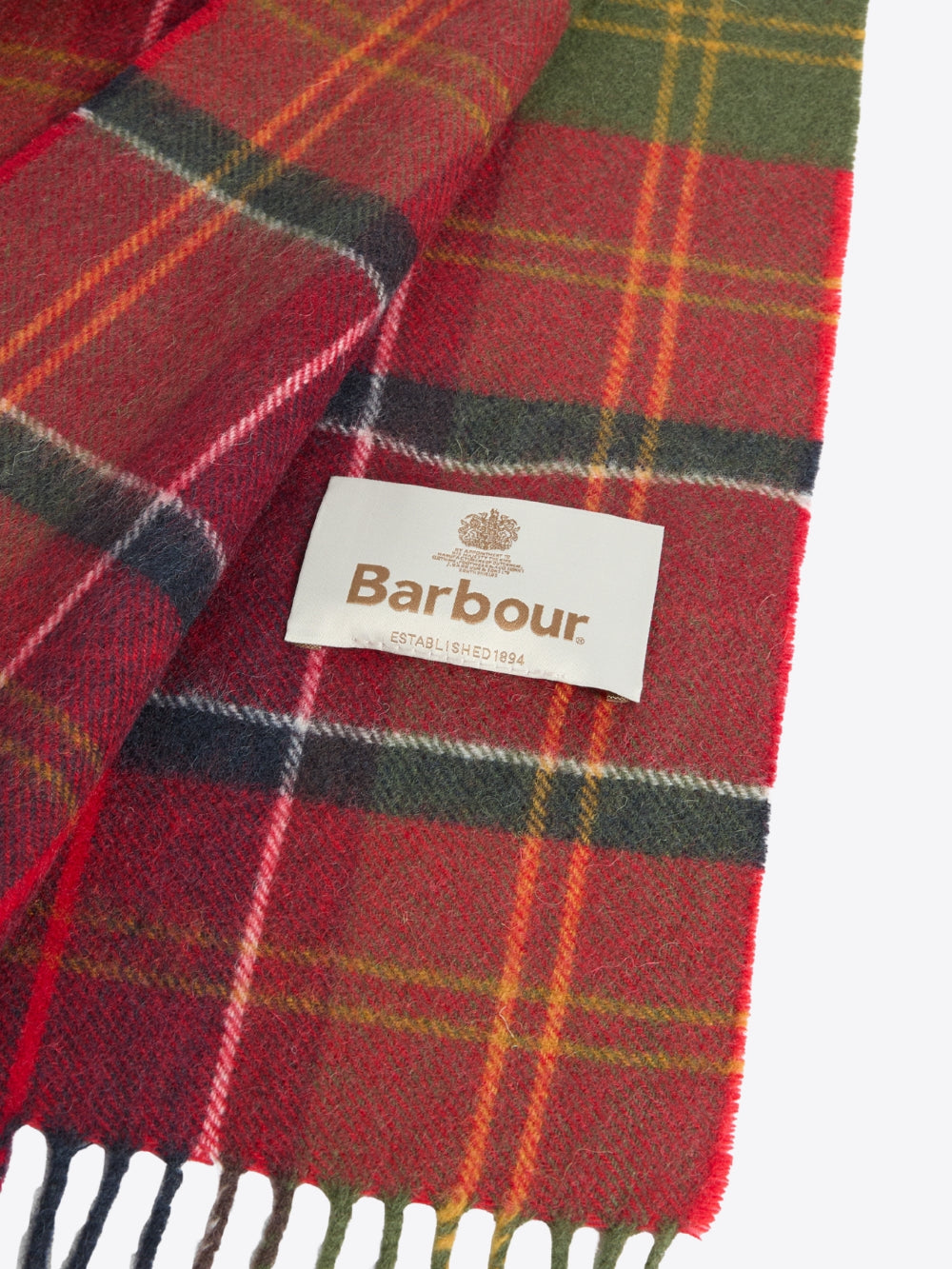 SERENA TARTAN LAMBSWOOL SCARF