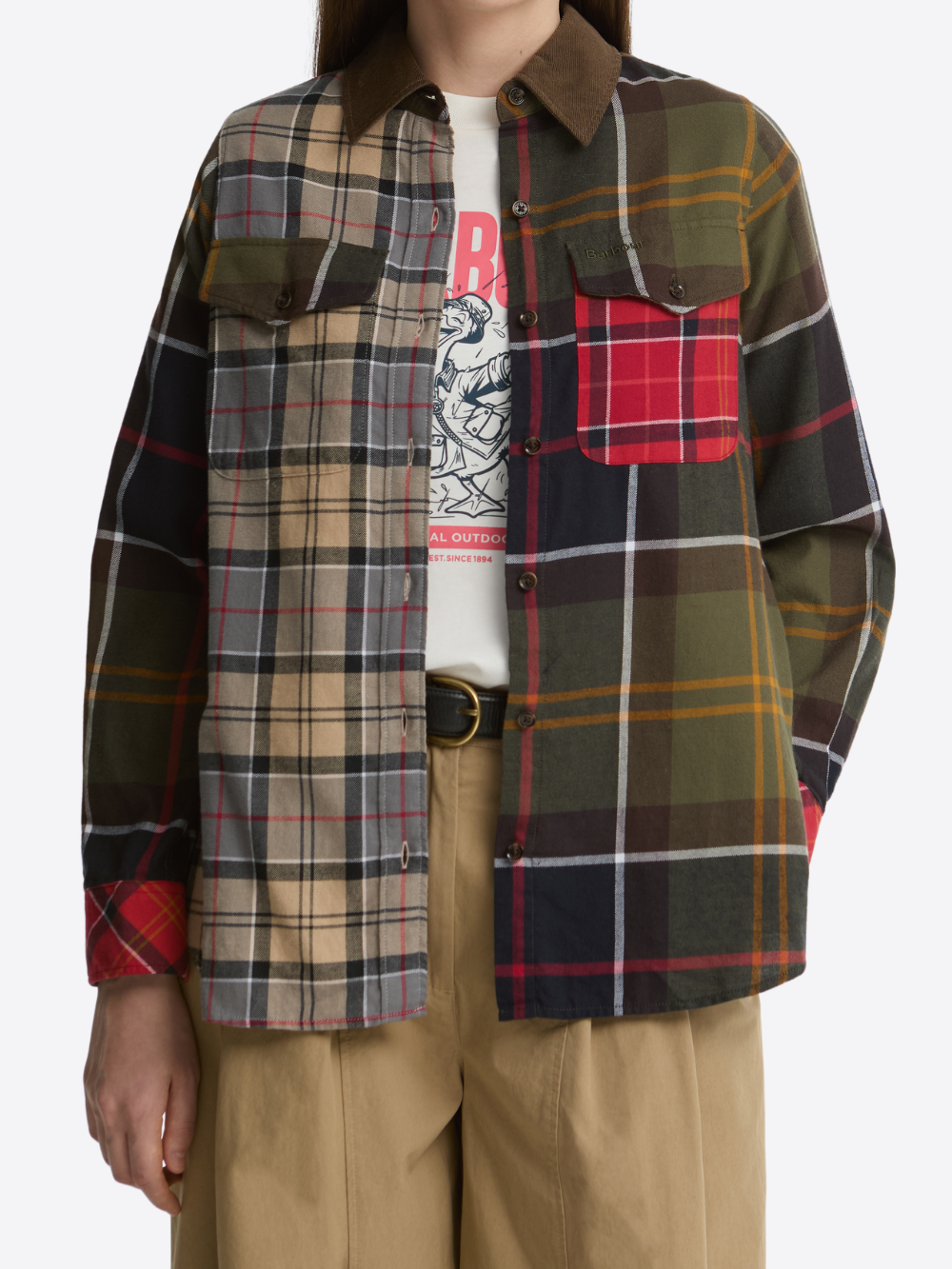 MARENA TARTAN SHIRT