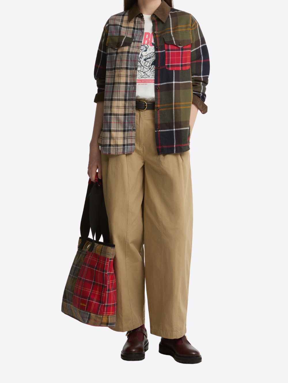 MARENA TARTAN SHIRT