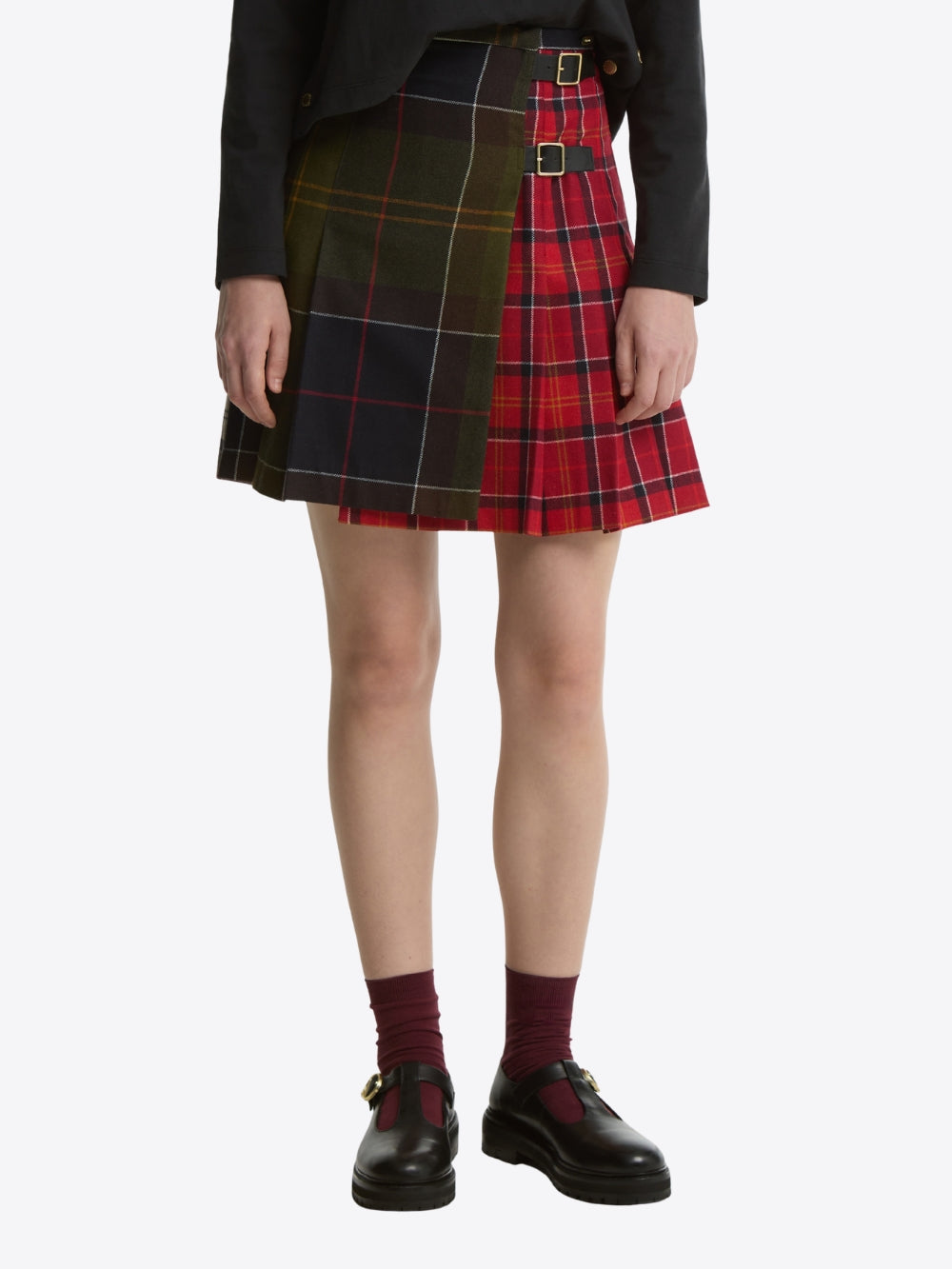 GILLIAN TARTAN MINI SKIRT