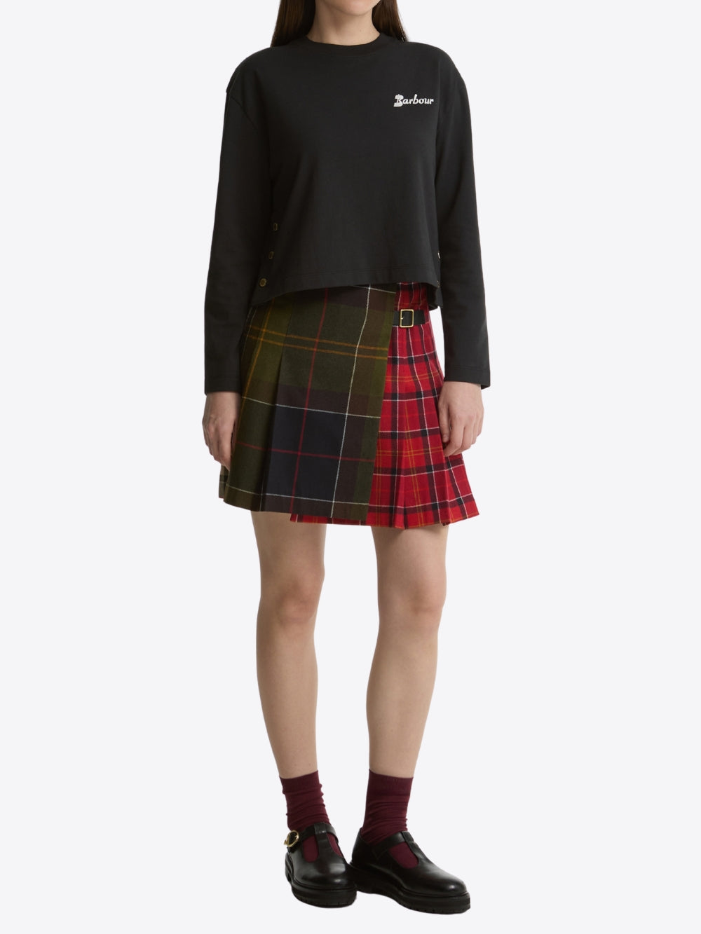GILLIAN TARTAN MINI SKIRT