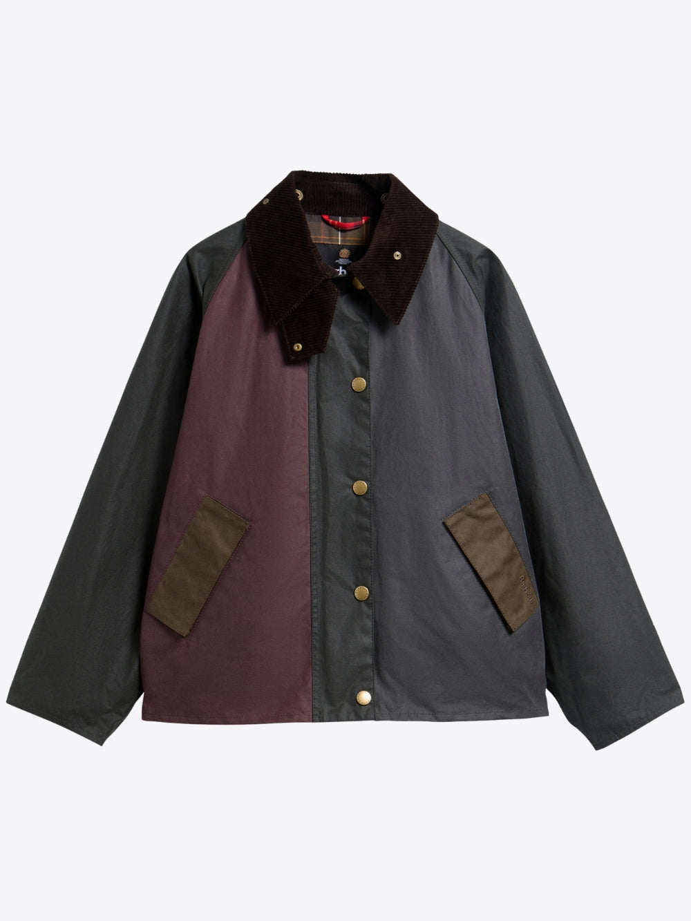 PATCHWORK TRANSPORT WAXED JACKET