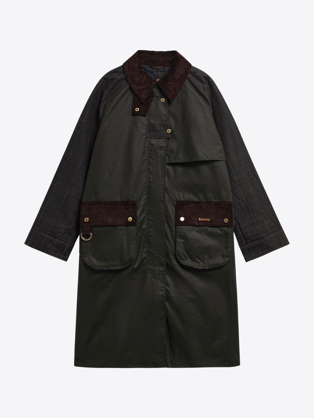 CHECKED KIRKLEES WAX JACKET