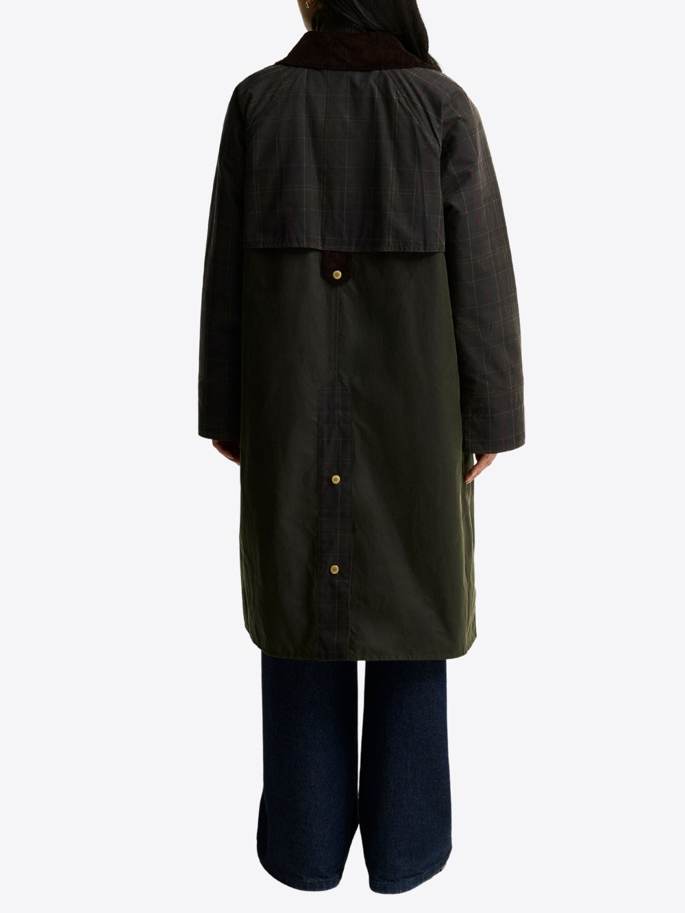 CHECKED KIRKLEES WAX JACKET
