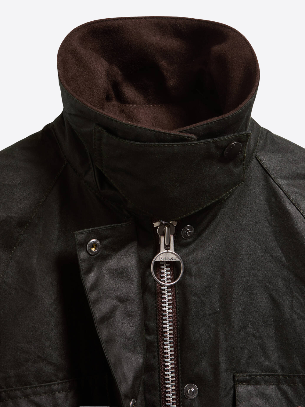 BARBOUR X A.P.C. SPEY WAXED JACKET