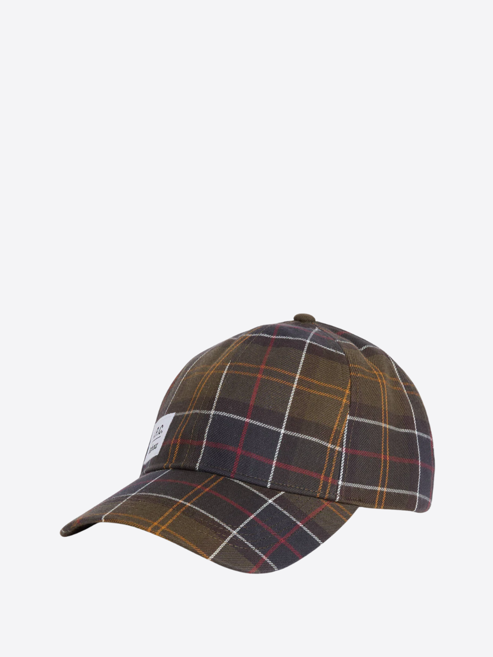BARBOUR X A.P.C. TARTAN CAP