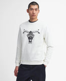 SUDADERA PRINT BLANCA