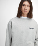 SUDADERA BRUSHED GRIS MELANGE