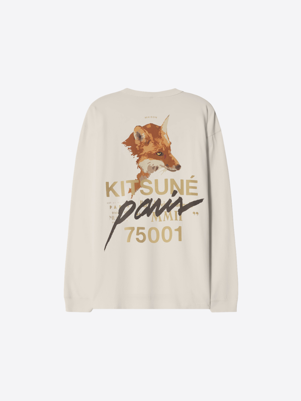 MMII FOX HEAD OVERSIZE LONG SLEEVE TEE-SHIRT