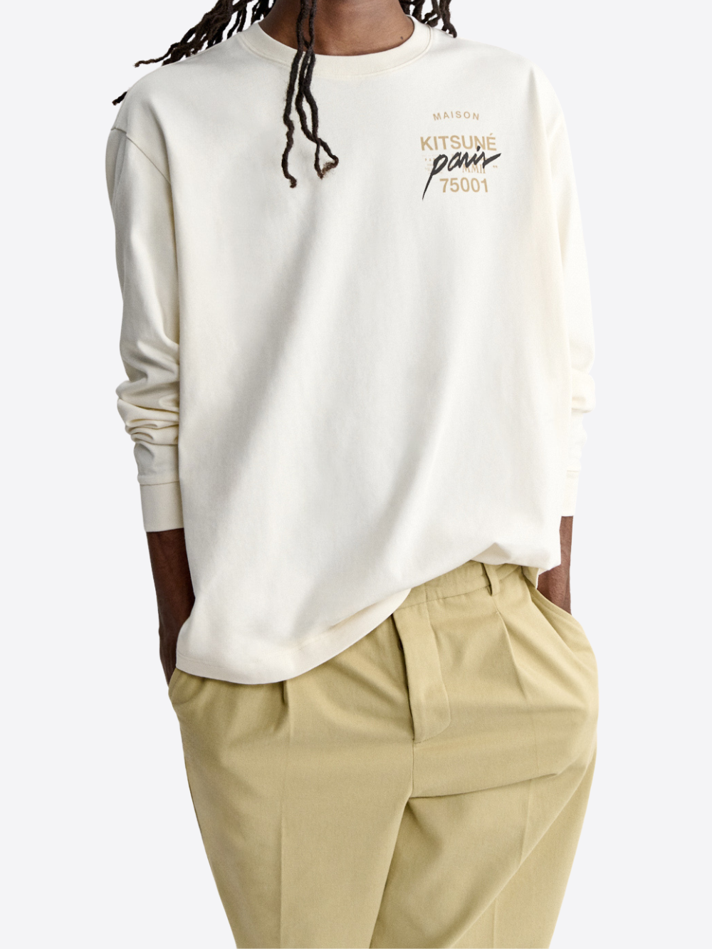 MMII FOX HEAD OVERSIZE LONG SLEEVE TEE-SHIRT