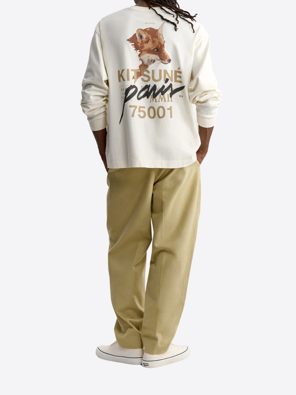 MMII FOX HEAD OVERSIZE LONG SLEEVE TEE-SHIRT