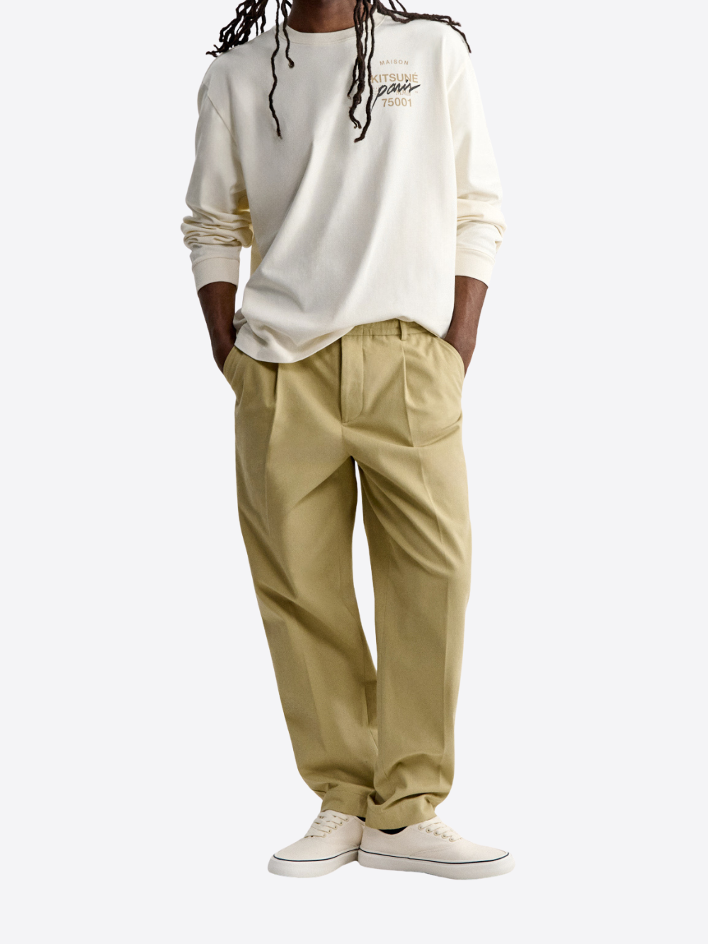MMII FOX HEAD OVERSIZE LONG SLEEVE TEE-SHIRT