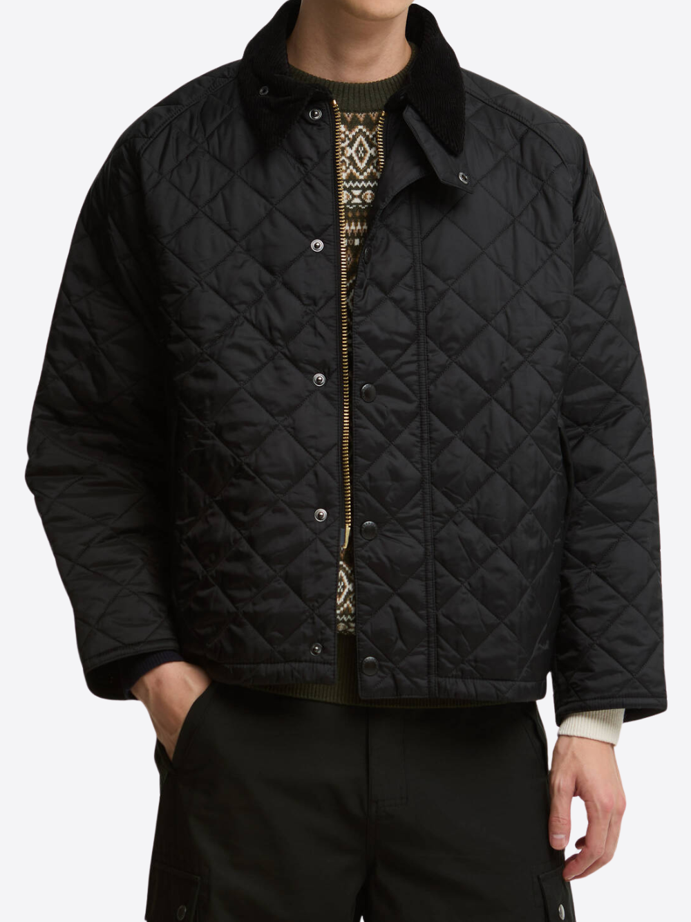 OVERSIZED TRANSPORT QUILTED JACKET