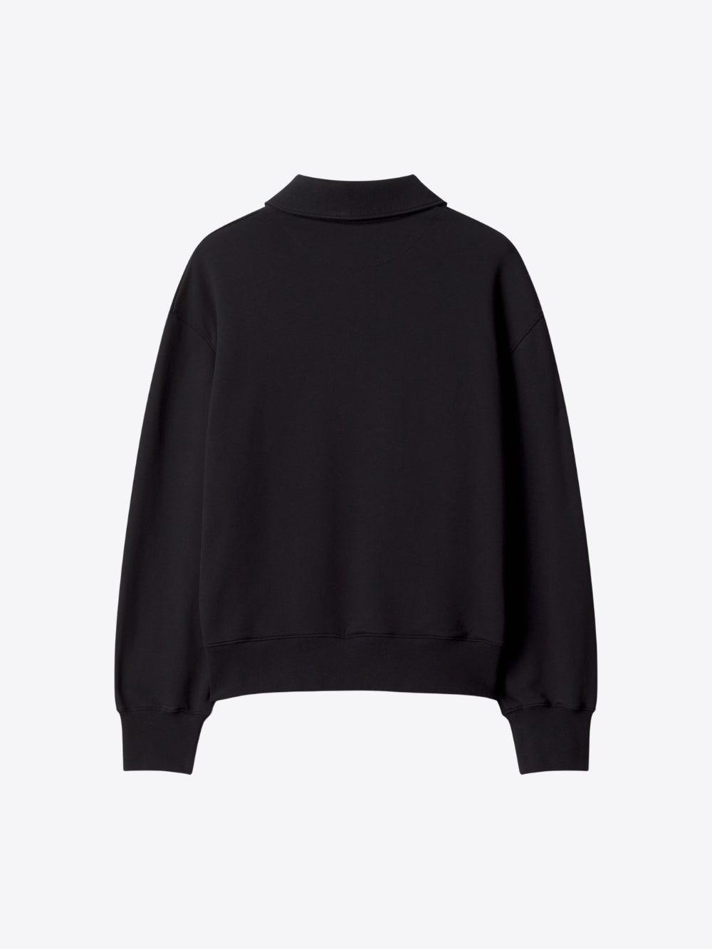PROFILE FOX ZIPPED POLO SWEATSHIRT