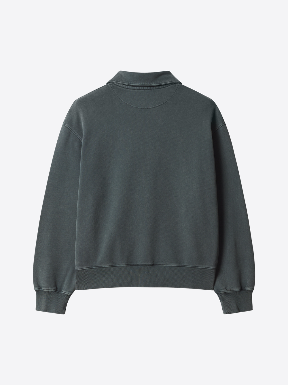 PROFILE FOX FADED POLO SWEATSHIRT