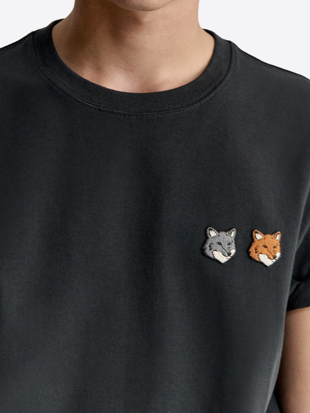 DOUBLE FOX HEAD COMFORT TEE-SHIRT