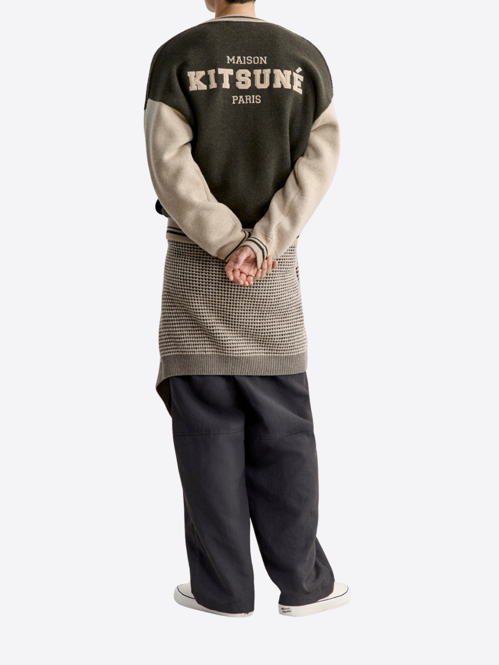 COLLEGE KNITTED CARDIGAN
