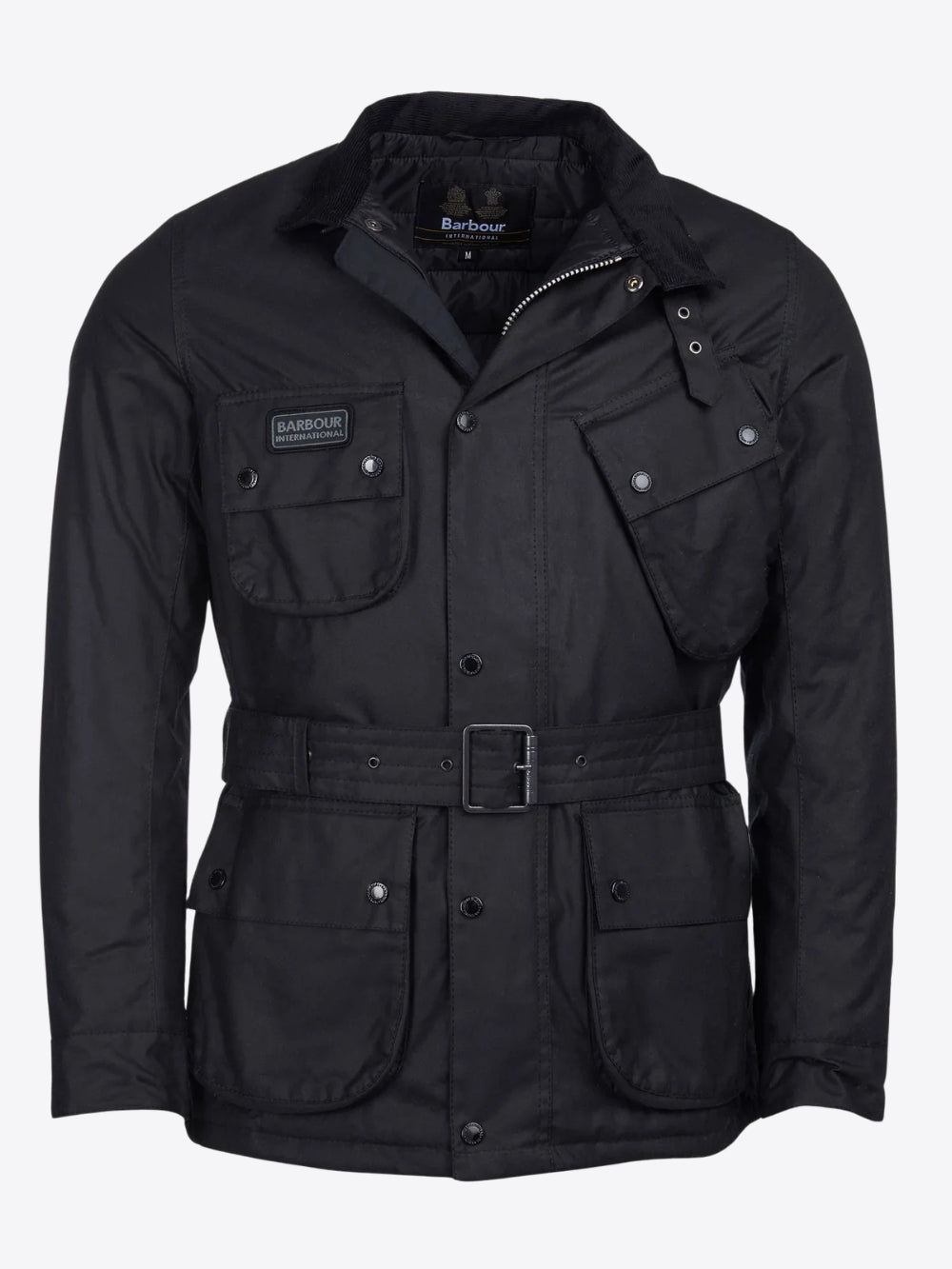 WAXED BELTED JACKET