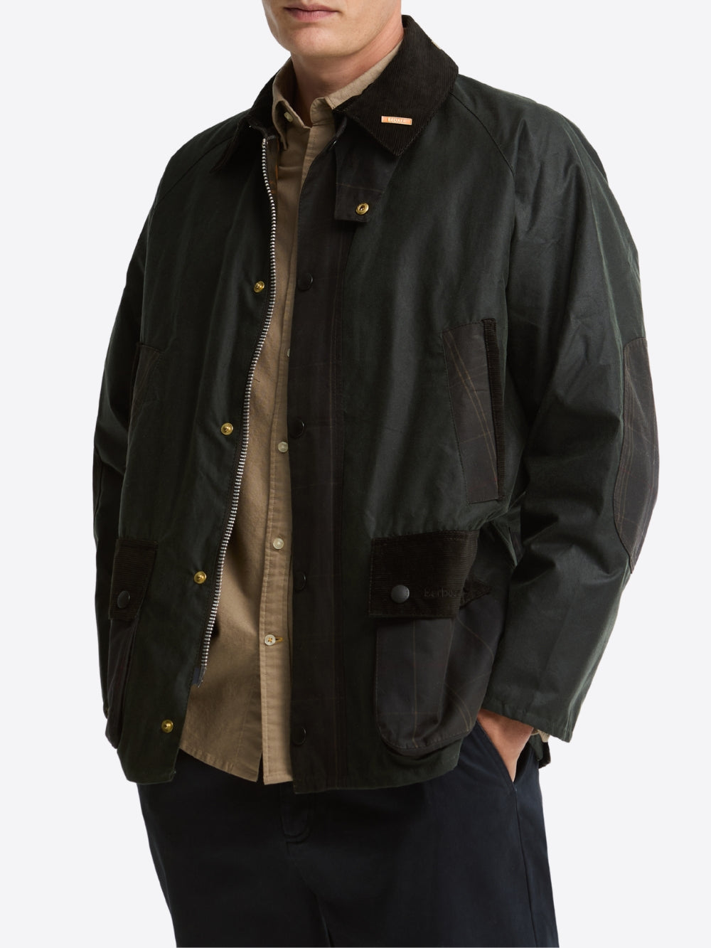 ICONS PATCH BEDALE WAXED JACKET