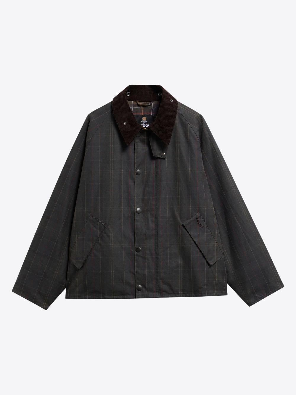 TARTAN TRANSPORT WAX JACKET