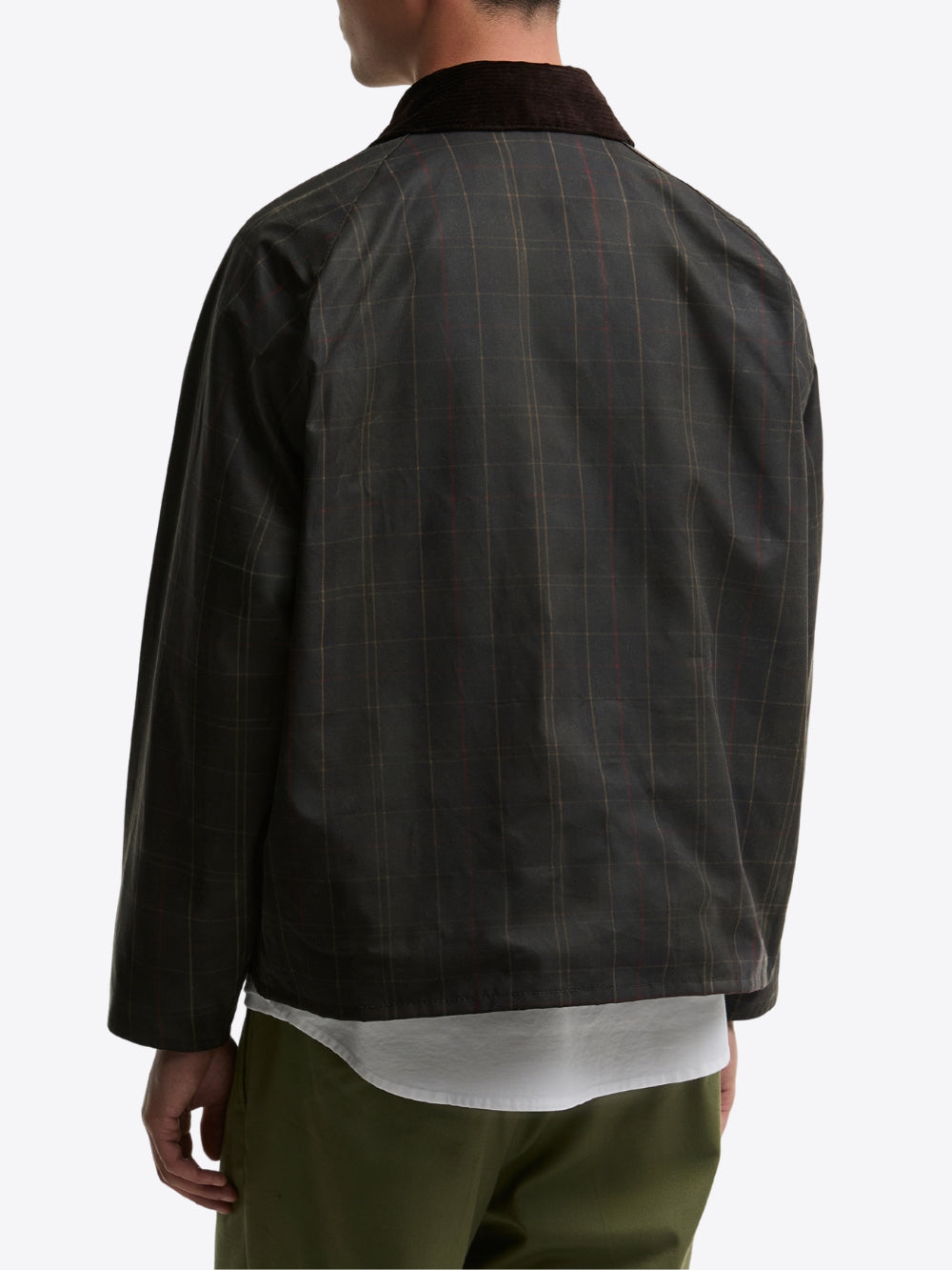 TARTAN TRANSPORT WAX JACKET