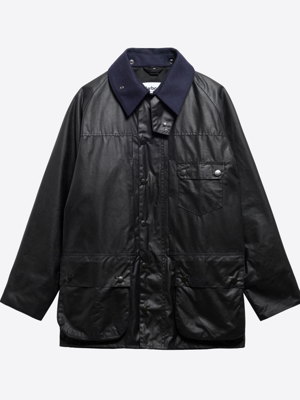 BARBOUR X A.P.C. BEAUFORT WAXED JACKET