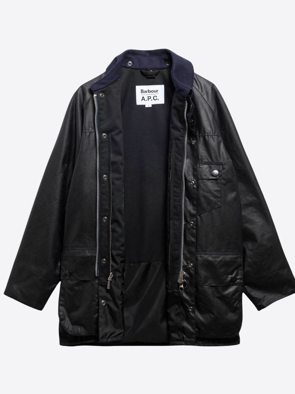 BARBOUR X A.P.C. BEAUFORT WAXED JACKET