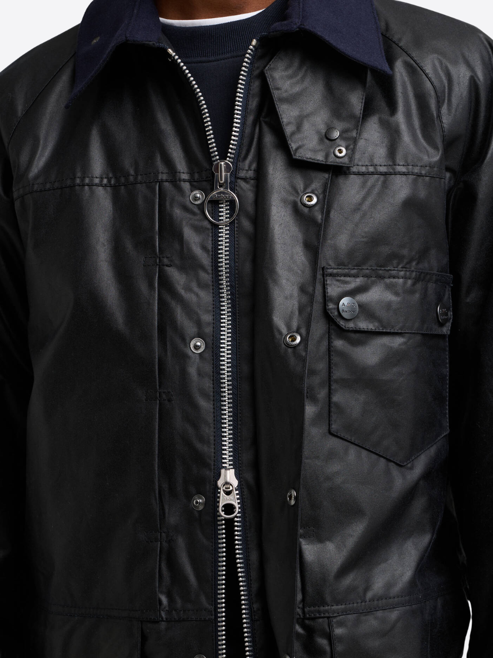 BARBOUR X A.P.C. BEAUFORT WAXED JACKET