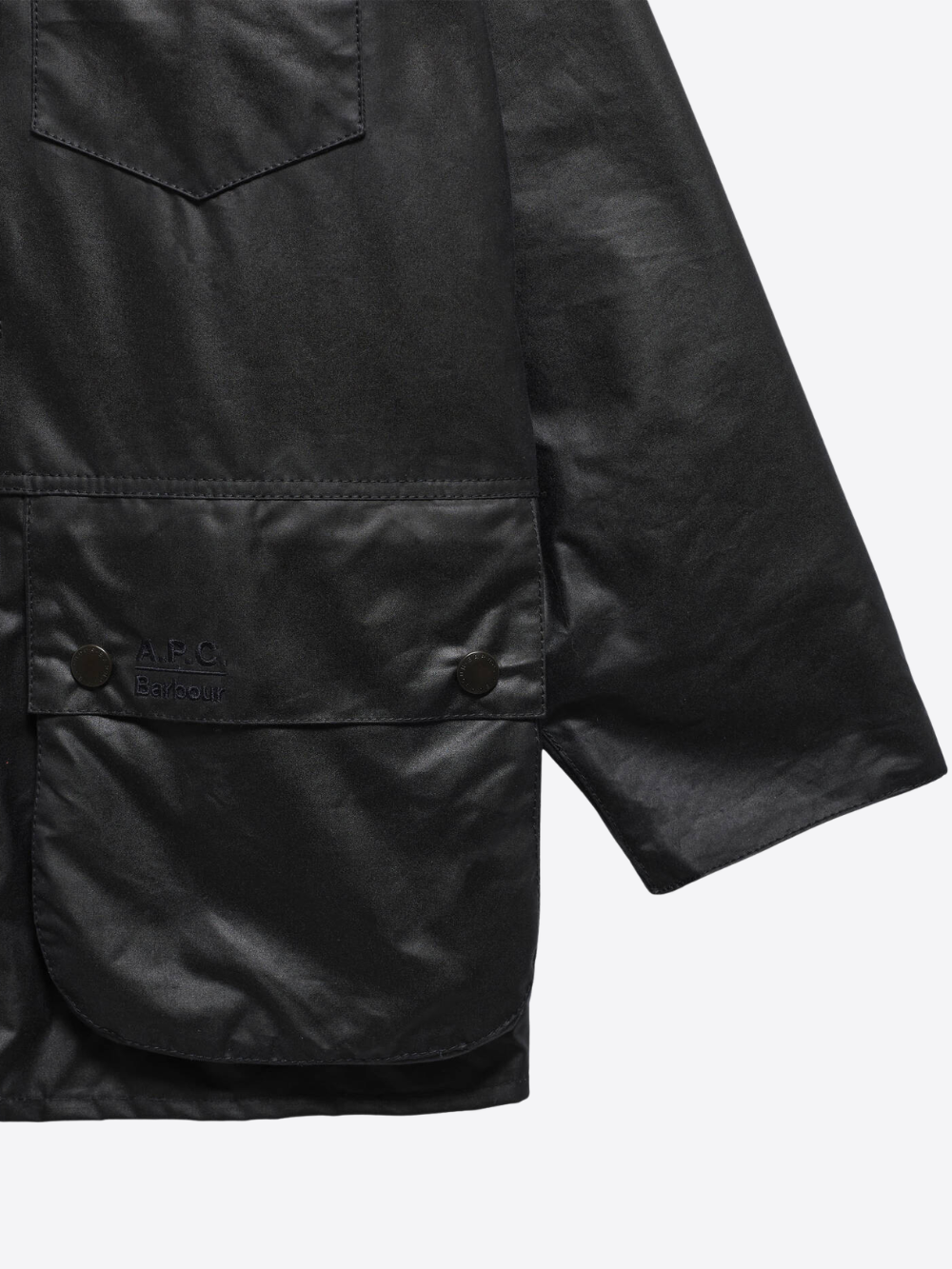 BARBOUR X A.P.C. BEAUFORT WAXED JACKET