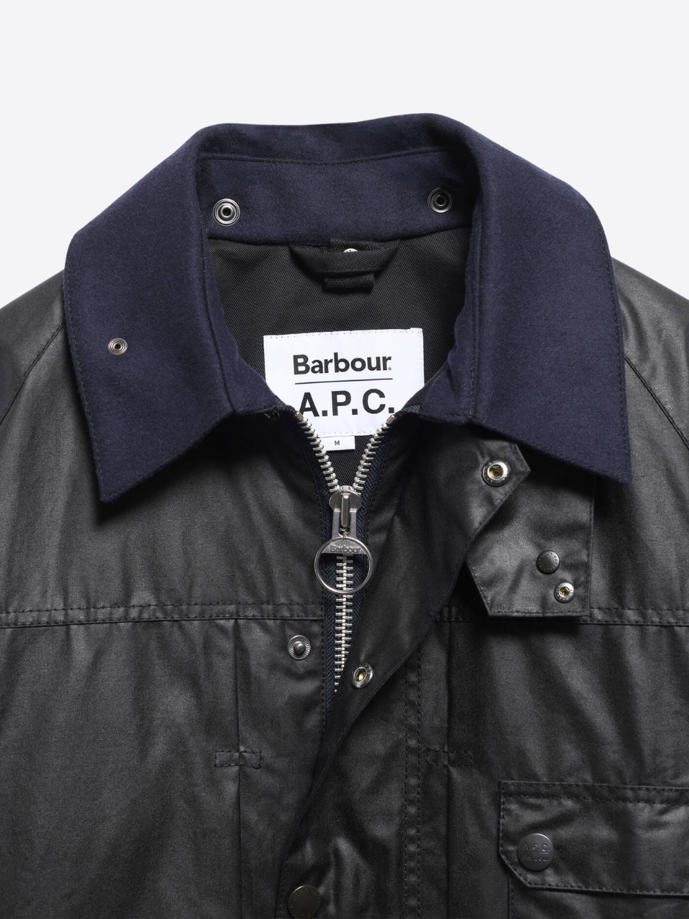 BARBOUR X A.P.C. BEAUFORT WAXED JACKET